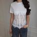 Y2K Lace Trim Sleeveless Top - Sexy Cropped Cami With Breathable Mesh, Stretch Fit For Clubbing & Summer Outfits (Black/White, S-XL)_ecoleips.com