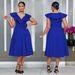 Women's Clothing Elegant High Waist Ruffled Banquet Dress_ecoleips.com