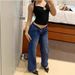 American Style Women's Halter Neck Camisole Slim Fit Backless Top Metal Embellishments Casual Versatile_ecoleips.com