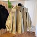 ng2510292 Plus Size Retro Fashion Stylish Cape Design Niche Loose Casual Hooded Trench Coat For Women Spring And Autumn_ecoleips.com