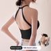 Sexy Backless Halter Neck Camisole For Women With Built-in Bra Pads, Beautiful Back Design, Can Be Worn As An Outer_ecoleips.com