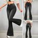 Women's Summer Flared Denim Pants Trendy Elegant Versatile for Commuters 2026 in Stock_ecoleips.com