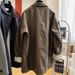 Elegant Casual Loose Jacket For Women, New Spring Korean Style Fashion Striped Leather Coat_ecoleips.com