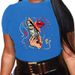 Summer European And American Cross-border Foreign Trade Plus-size T-shirt, Round-neck Casual Loose-fitting Short-sleeve_ecoleips.com