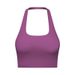 Women's Clothing New Sexy Halter Neck Tube Top Style Beautiful Back Sports Underwear Female Fashion Pleated Sports Bra Dt146_ecoleips.com