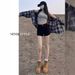 Black Denim Shorts For Women, 2024 Spring/summer New Style, High-waisted, American-style, Sexy, Bodycon, Versatile_ecoleips.com