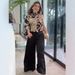 Women's Asymmetrical Sleeveless Top & Wide-Leg Printed Pants Set – Trendy Summer Outfit For Casual & Streetwear Fashion_ecoleips.com
