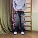 Unisex High Street Printed Denim Jeans Vibe Mopping Trousers Casual Cotton Office Lady Spring/Autumn_ecoleips.com