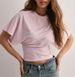 Women's Clothing Summer Women's Short Sleeve T-Shirt Style Round Neck Pullover Solid Color Fashionable Top For Formal & Casual_ecoleips.com
