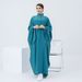 Women's Clothing Long Swing Solid Color Robe Dress_ecoleips.com