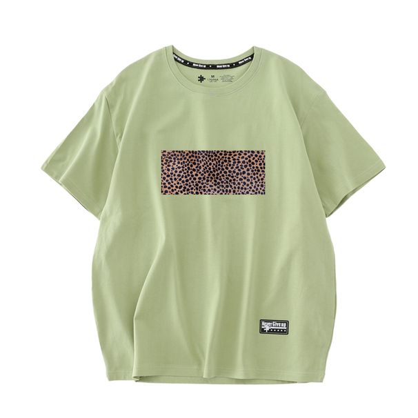 WAVLATII Women New Leopard Printed T Shirts Female White Fashion Streetwear 100% Cotton Black Tees Tops For Summer_ecoleips.com