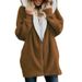 Women's Clothing Lambskin Hooded Mid Length Sweatshirt For Women Autumn And Winter New Plush Plush Coat For Women_ecoleips.com