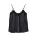 Yuyue 2025 Camisole Lace Sexy V-Neck Women's Loose Short Silk Undershirt_ecoleips.com
