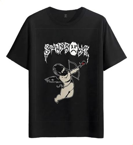 Women's T-Shirts Tshirt Muscle Freaks Sadboy Cupid Gothic Style T-shirt_ecoleips.com