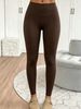 Casual Style Women's Yoga Pants Are Thin And High Elastic, Solid Color, High Waist, Hip Lift, Daily Commuting Exercise_ecoleips.com
