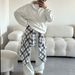 Oversized Drop Shoulder Hoodie & Drawstring Jogger Set – Long Sleeve Casual Lounge Two-Piece Outfit (White, Grey, Pink, Navy, More)_ecoleips.com