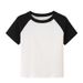A Unique, Off-The-Shoulder Cotton Short-Sleeved T-Shirt Designed For Women In The Summer Of 2026 Featuring A Stylish A_ecoleips.com