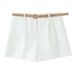 Aria Basics Aria Basics Z Cross-Border European And American Style 2025 New Fashionable Women's Clothing Wholesale With Belt Pleated Casual_ecoleips.com