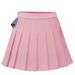 Women's High-Waisted Pleated Skirt – Flowy A-Line Mini Skirt With Soft Stretch (S-XXL, 7 Colors)_ecoleips.com