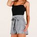 Aria Basics Aria Basics 2024 Summer Bestseller Women's Fashion Casual European And American Plaid Shorts_ecoleips.com