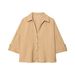 Foreign Trade European American Women's Clothing 2025 Summer New Single-Breasted Loose Shirt Top With Belt And Shorts_ecoleips.com