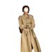Mid-length Hepburn-style British Trench Women, Spring And Autumn 2025, Popular This Year, Casual Stand-up Collar Coat_ecoleips.com