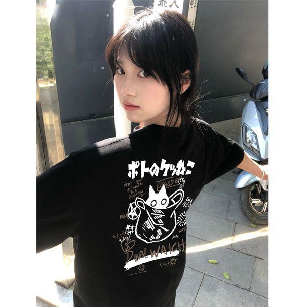 Men's Women's Casual Sports Base Layer Shirt Loose Breathable round Neck Pure Cotton T-Shirt Short Sleeve Top for Spring Summer Autumn_ecoleips.com