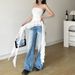 2026 Cross-Border European And American Style Spring New Women's Solid Color Slim Street Fashion Off-Shoulder Sleeveless_ecoleips.com