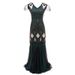 Women's Clothing Hand Embroidery Beaded Sequined Dress Style Banquet Small Batch Spring/Autumn Regular Size_ecoleips.com