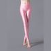 K Fluorescent Bright Color Leggings, Smooth And Silky Small Leg Pants, Solid Color Dance Performance Clothes, Long Pants_ecoleips.com