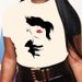 Summer European And American Cross-border Foreign Trade Plus-size T-shirt, Round-neck Casual Loose-fitting Short-sleeve_ecoleips.com
