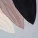 Malay New Muslim Solid Color Breathable Hijab Women's Long Robe Headscarf Dubai Medium Size Fashionable_ecoleips.com