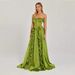Elegant French Style Women's Evening Gown Slimming A-Line Dress With Pleated Ruffled Waist For Summer New Arrival_ecoleips.com