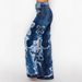 Women's High-Waisted Wide Leg Jeans - Vintage Washed Denim Pants For American Casual Style_ecoleips.com