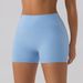 Women's Clothing New Style Hip Lifting High Waist Yoga Shorts Women's Running Tight Sports Shorts Nude Wear Training Abdomen Fitness Pants_ecoleips.com