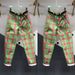 Women's Clothing Spring And Autumn New Red And Green Plaid Carrot Jeans Women's Slimming High Waist Curled Harem Pants Trendy_ecoleips.com
