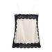 European And American Cross-border Women's Silk Satin Camisole, Elegant New Style, Textured, Fashionable For Winter_ecoleips.com