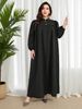 Cross-border Middle Eastern Eid Al-Adha Arab Dubai Muslim Daily Robe Plus Size Women's Dress_ecoleips.com
