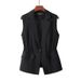 Women's Clothing Suit Vest Waistcoat For Women With Slim Waist And Temperament Versatile Short Vest Spring And Autumn New Style_ecoleips.com