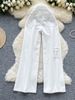 Women's Clothing Vintage White Jeans - High-Waisted Wide-Leg Distressed Denim Pants For A Retro-Chic Look (XS-2XL)_ecoleips.com