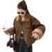 girl Lamb Wool Pachwork Fleece Coa For Women 2025 Auumn Winer New Vinage Commuer Turn-Down Collar Workwear Coon_ecoleips.com