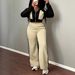 Women's Color-Block Hoodie & Straight Leg Pants Set – Trendy Casual Outfit (S-XXL, Black/Red) | Winter-Ready Comfort & Style_ecoleips.com
