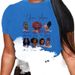 Summer European And American Cross-border Foreign Trade Wholesale T-shirts, Round-neck Casual Plus-size Loose_ecoleips.com