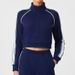 Women's American Style Sports Jacket Long Sleeve Yoga Wear Outdoor Fitness Running Autumn Winter Caijue Short_ecoleips.com