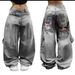 Women's Clothing Small Size Drape Straight Pants Trousers_ecoleips.com