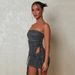 Women Trendy 2‑Piece Matching Set With Drawstring Tie‑Up Detail & Slim Silhouette_ecoleips.com