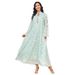 Verve Women's New Robe With Gold Foil Tassel Pendant Elegant Long Muslim Dress For Women_ecoleips.com