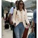High Street Fashion 2026 Early Spring New Style Elegant Socialite Women's Double-Breasted Blazer With Metal Lion Head_ecoleips.com