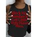 Women's Clothing American Style Sleeveless Tank Top Sports Vest Casual Elegant Fashion Tees For Spring/Summer_ecoleips.com