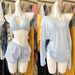 Women's 4-Piece Swimsuit Set Bikini With Cover-Up Shorts & Flowy Beach Shirt_ecoleips.com